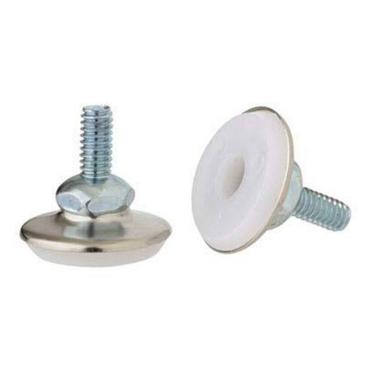 Picture of Floor Glide, nickel plated with nylon base