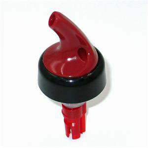 Picture of SPILL-STOP Posi-Por™ 2000 Pourer, 1 oz., red with black collar, individual blister pack