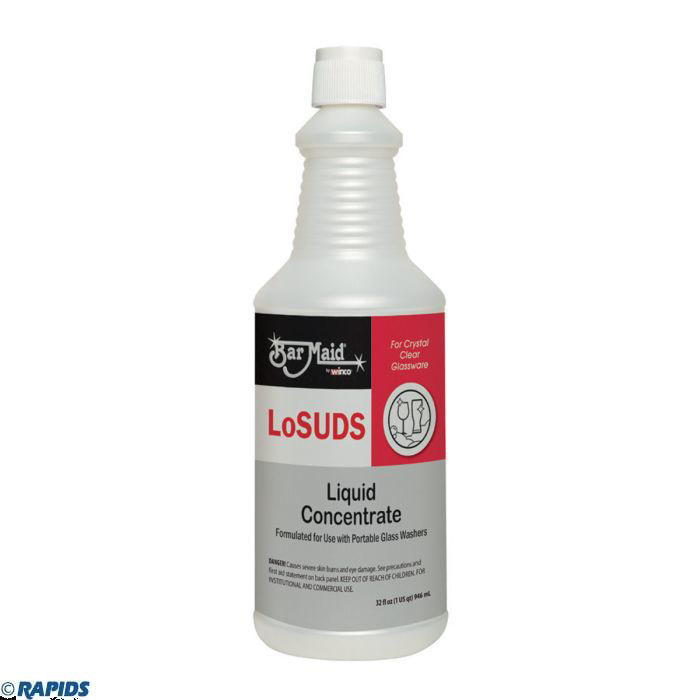 Picture of Bar Maid, LoSuds Concentrate,1-Qt Bottle