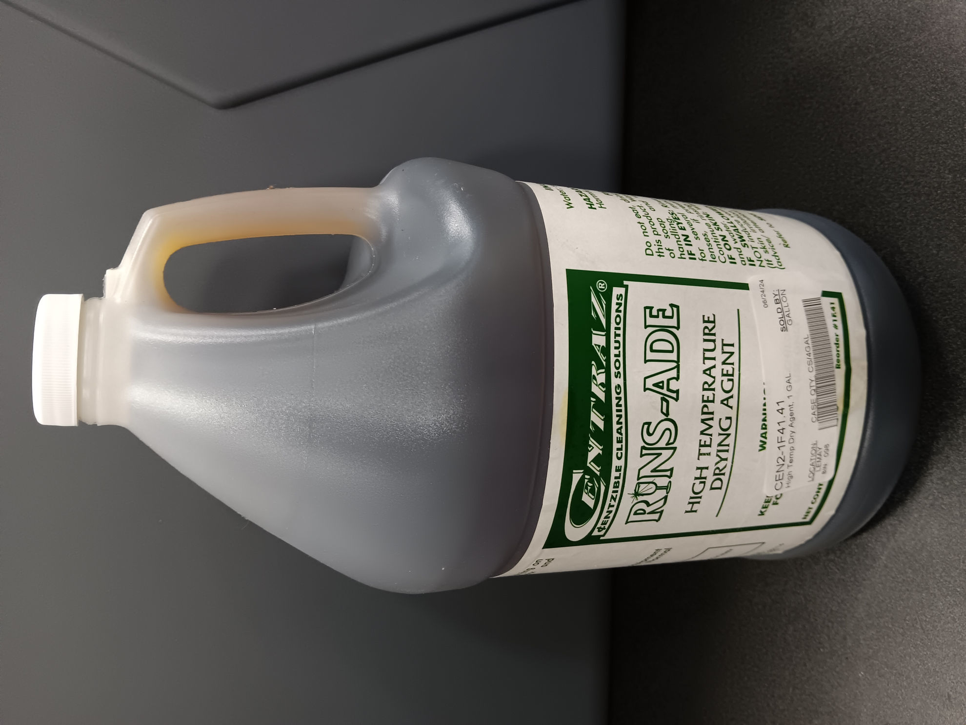 Picture of CENTRAZ HIGH TEMP DRY AGENT, 1 GAL. Sold by 1 Gallon