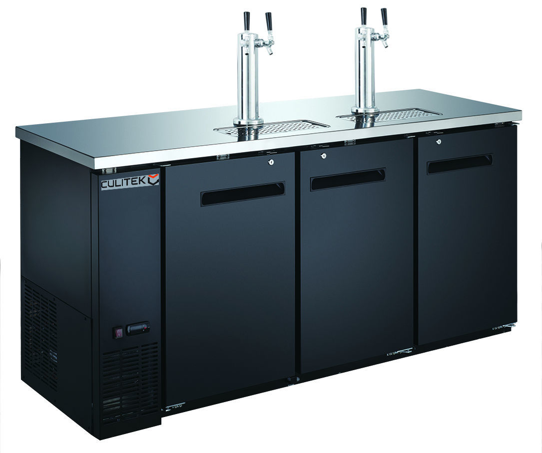 Picture of CULITEK SS 24" D DOUBLE TOWER KEG 72"
