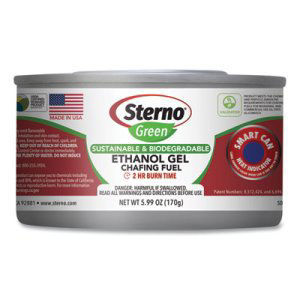 Picture of HOUSTONS INC. 2 hour sterno green ethanol gel chafing dish fuel