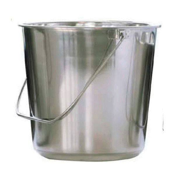 Picture of BUFFALO CORP STAINLESS BUCKET WITH HANDLE, 4.22 GAL.