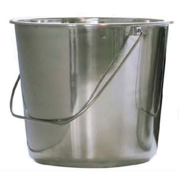 Picture of BUFFALO CORP STAINLESS BUCKET WITH HANDLE, 5.28 GAL.