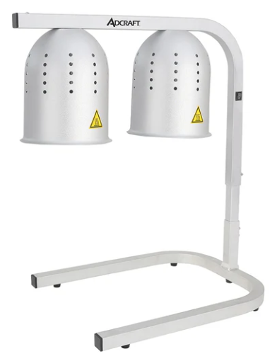 Picture of Heat Lamp, C-frame, freestanding, adjustable height 15" to 22.5" (heat zone) & 23" to 31.5" (overall)