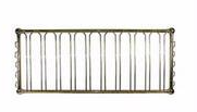 Picture of UPDATE INTERNATIONAL GLASS RACK, 48" X 20", BRASS