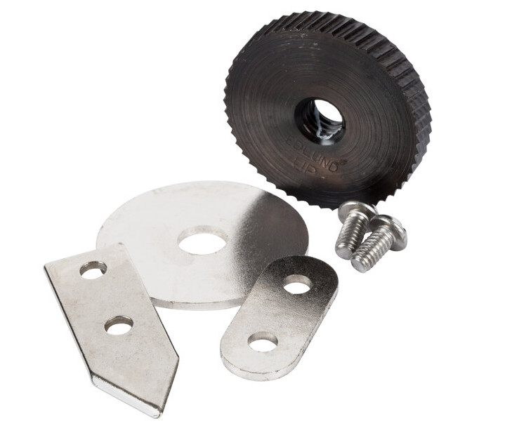 Picture of Edlund KT1100 #1™ Replacement Parts Kit includes: (1) G003 - gear #1 HT (1) K004 - knife #1